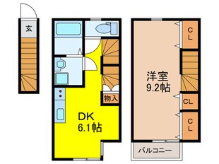 コンフォルトⅥの物件間取画像